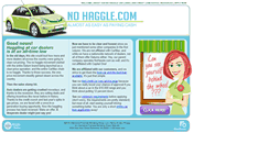 Desktop Screenshot of nohaggle.com